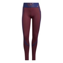 Adidas Techfit Adilife Lange Tight Damen Dunkelrot