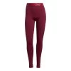 Adidas Techfit Logo Graphic Long Tight Damen Dunkelrot