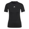 Adidas Techfit Training T-Shirt Damen Schwarz Weiß
