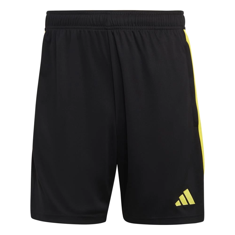 Adidas Tiro 23 Club Trainingsshorts Herren Schwarz Gelb 3 Adidas Tiro 23 Club Trainingsshorts Herren Schwarz Gelb