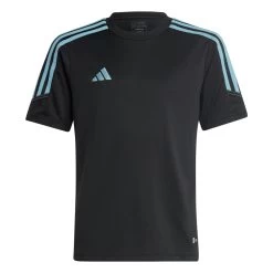 Adidas Tiro 23 Club Trainingstrikot Kinder Schwarz Türkis