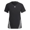 Adidas TRAINICONS 3-Streifen T-Shirt Damen Schwarz