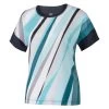 Joy® Joy Carmen T-Shirt Damen Blau-grün Weiß -Sportbekleidung Geschäft joy carmen t shirt damen blau grun weib 36709 10097