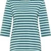 Joy® Joy Malina 3/4-Arm-Shirt Damen Petrol Mintgrün -Sportbekleidung Geschäft joy malina 3 4 arm shirt damen petrol mintgrun 36809 10181