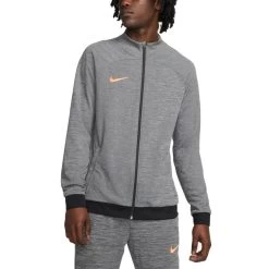 Nike Dri-FIT Academy Fußball-Track-Jacket Herren Grau