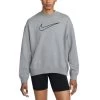Nike Dri-FIT Get Fit Sweatshirt Damen Grau Schwarz