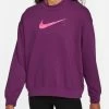 Nike Dri-FIT Get Fit Sweatshirt Damen Lila -Sportbekleidung Geschäft nike dri fit get fit sweatshirt damen lila dq5558 503
