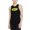 Nike Dri-FIT Icon Clash Trainings-Tanktop Damen Schwarz Gelb
