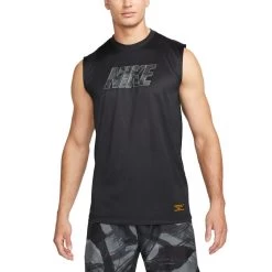 Nike Dri-FIT Legend Camo Tanktop Herren Schwarz