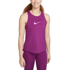 Nike Dri-FIT One Tanktop Mit Grafik Damen Lila