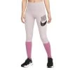 Nike Dri-FIT One Tanz-Leggings Mit Hohem Bund Damen Pink Rose