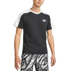 Nike Dri-FIT Sport Clash Trainingsoberteil Herren Schwarz WeiĂ
