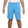 Nike Dri-FIT Swoosh Trainingsshorts Kinder Türkis Rot