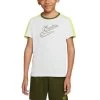 Nike Dri-FIT Trainingsoberteil Kinder Weiß Olive Gelb