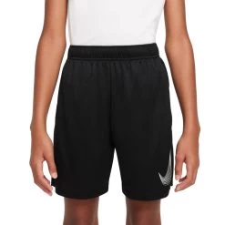 Nike Dri-FIT Trainingsshorts Kinder Schwarz Weiß