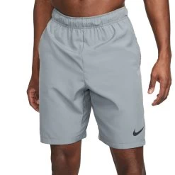 Nike Dri-FIT Web-Trainingsshorts Herren Grau