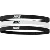Nike Elastic Haarbandset 3er Set Weiß Schwarz