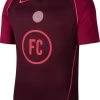 Nike F.C. Home Fußball Trikot Herren Weinrot
