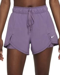 Nike Flex Essential 2-in-1 Trainingsshorts Damen Lila