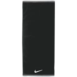 Nike Fundamental Handtuch Schwarz