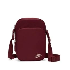 Nike Heritage Crossbody-Tasche Unisex Dunkelrot