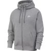 Nike Herren Sportswear Club Fleece Jacke Grau Weiß