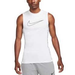 Nike Pro Dri-FIT Ärmelloses Oberteil Herren Weiß