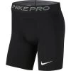 Nike Pro Herren Shorts Schwarz Weiß