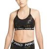 Nike Pro Indy Träger-Sport-BH Mit Polster Damen Schwarz Gold