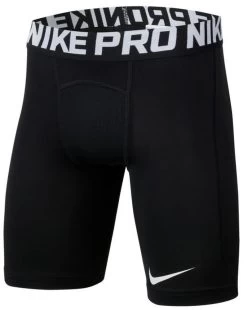 Nike Pro Shorts Kinder Schwarz Weiß