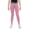 Nike Pro Tight-HoseKinder Pink Schwarz Weiß -Sportbekleidung Geschäft nike pro tight hosekinder pink schwarz weib da1028 698