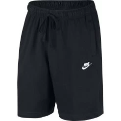 Nike Sportswear Club Fleece Shorts Herren Schwarz Weiß