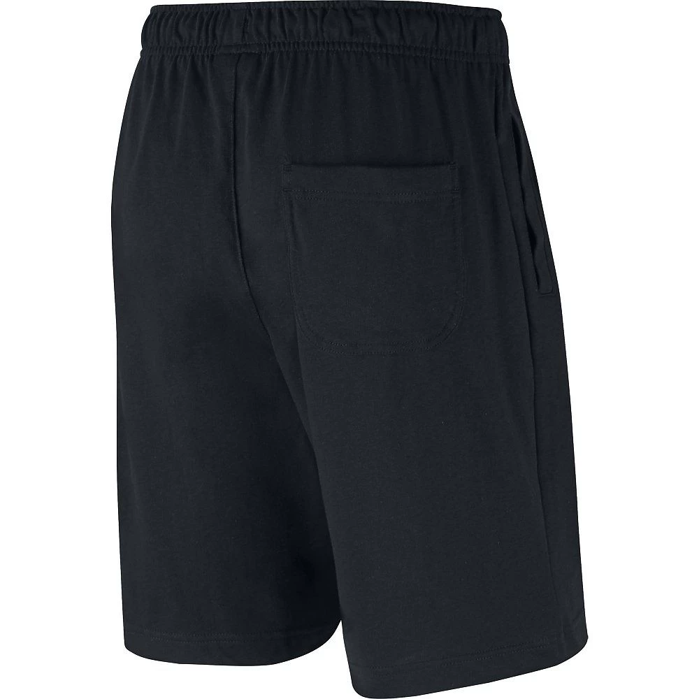 Nike Sportswear Club Fleece Shorts Herren Schwarz Weiß 4 Nike Sportswear Club Fleece Shorts Herren Schwarz Weiß – Bild 2