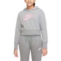 Nike Sportswear Club French Terry-Hoodie Kinder Grau