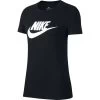 Nike Sportswear Essential T-Shirt Damen Schwarz Weiß -Sportbekleidung Geschäft nike sportswear essential t shirt damen schwarz weib bv6169 010