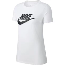 Nike Sportswear Essential T-Shirt Damen Weiß Schwarz