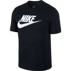Nike Sportswear Icon Futura T-Shirt Herren Schwarz Weiß
