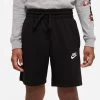 Nike Sportswear Jersey-Shorts Kinder Schwarz Weiß