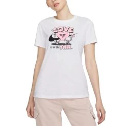 Nike Sportswear Kurzarm-T-Shirt Damen Weiß