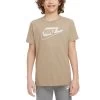 Nike Sportswear T-Shirt Kinder Beige Weiß -Sportbekleidung Geschäft nike sportswear t shirt kinder beige weib dr8798 247