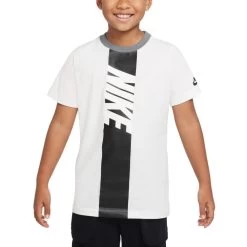 Nike Sportswear T-Shirt Kinder Weiß Schwarz