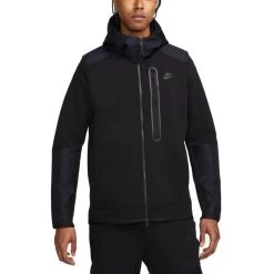 Nike Sportswear Tech Fleece Herrenoberteil Herren Schwarz