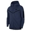 Nike Sportswear Tech Fleece Kapuzenjacke Herren Dunkelblau
