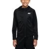 Nike Therma-FIT Trainings-Hoodie Kinder Schwarz Weiß -Sportbekleidung Geschäft nike therma fit trainings hoodie kinder schwarz weib dq9025 010