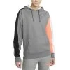 Nike Therma Hoodie Damen Grau Orange -Sportbekleidung Geschäft nike therma hoodie damen grau orange da0471 084