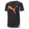 Puma Active Sports Cat Graphic Trikot Kinder Schwarz Orange