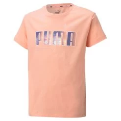 Puma Alpha T-Shirt Kinder Orange