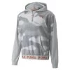 Puma Bedruckter Trainings-Hoodie Herren Grau
