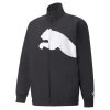 Puma Big Cat Lined Woven Trainingsjacke Herren Schwarz