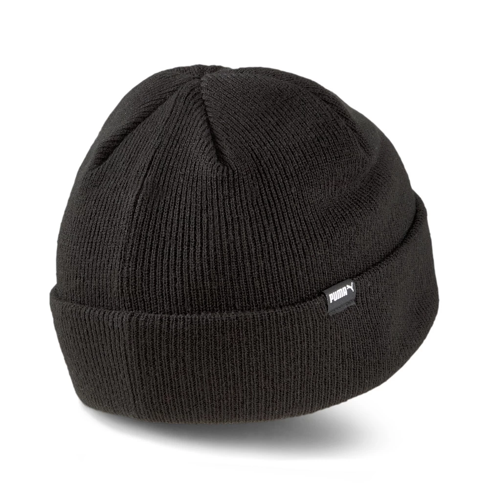 Puma Classic Cuff Beanie Kinder Schwarz Weiß 4 Puma Classic Cuff Beanie Kinder Schwarz Weiß – Bild 2